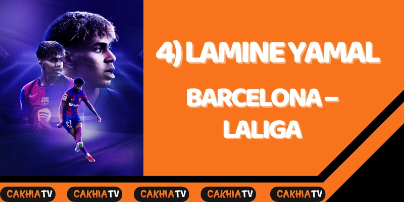 Lamine Yamal ứng viên Quả Bóng Vàng 2025 – cakhiatv